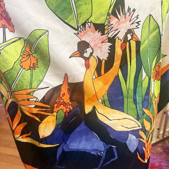 Chico’s Crane Kimono L/XL - Picture 7 of 8